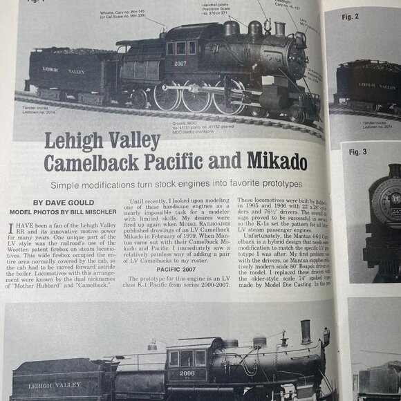 Model Railroader Magazine Back Issue u August 1984 Vol 51 No 8 Scenicking Washit - Picture 7 of 9